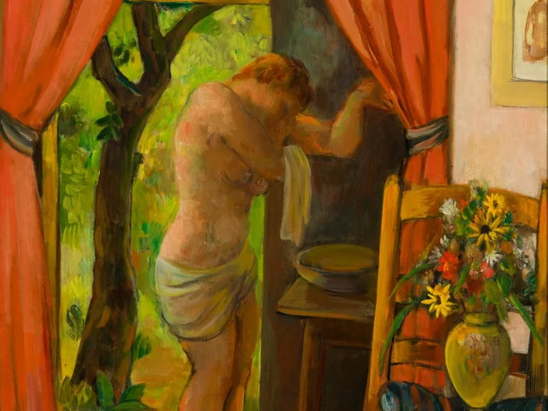 1886-Bernard Karfiol - Una porta aperta